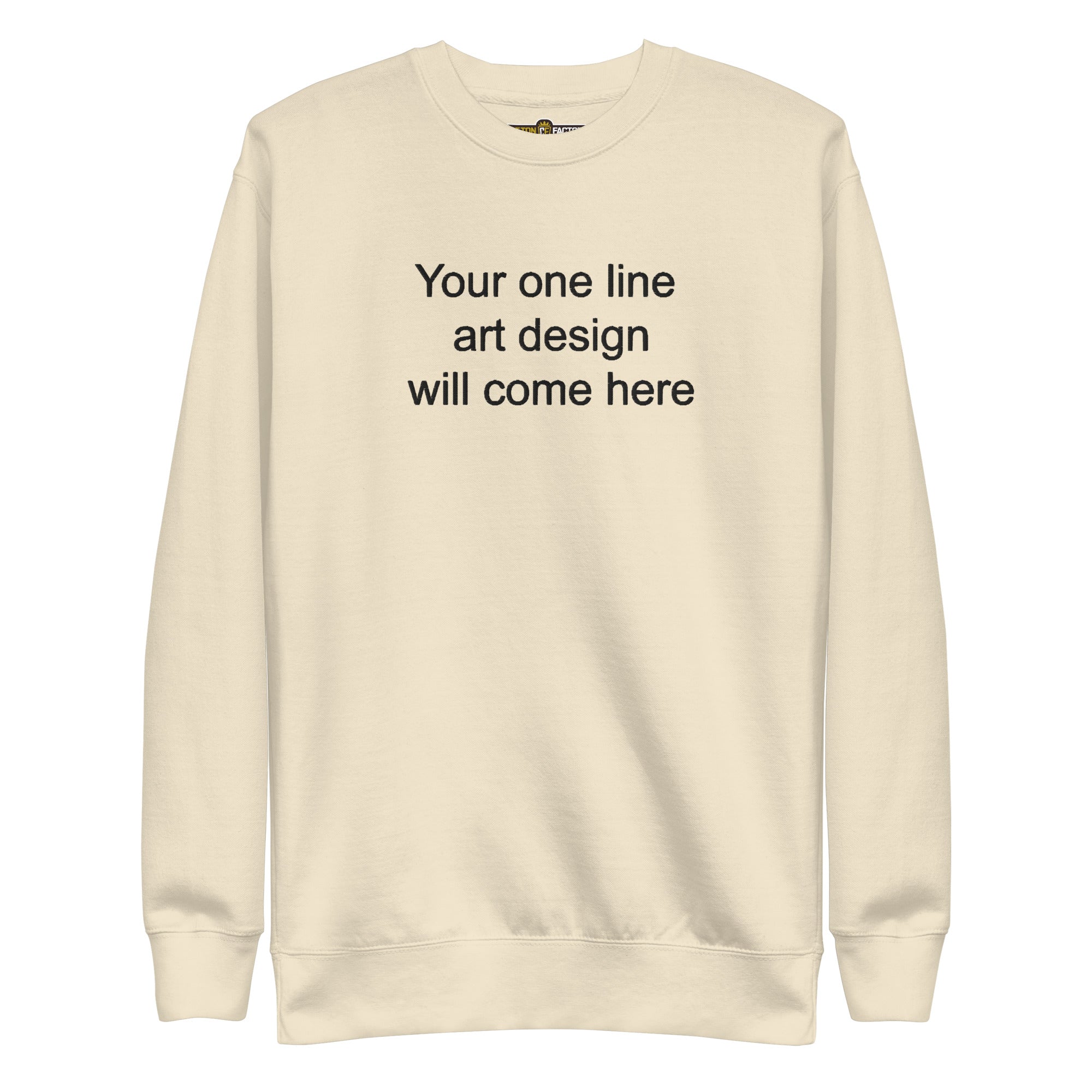 Custom One Line Art Sweatshirt